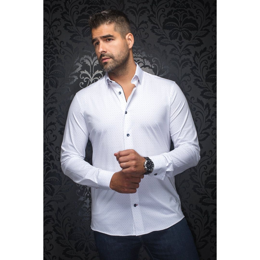 CHEMISE AU NOIR ALEXANDER MANCHES LONGUES