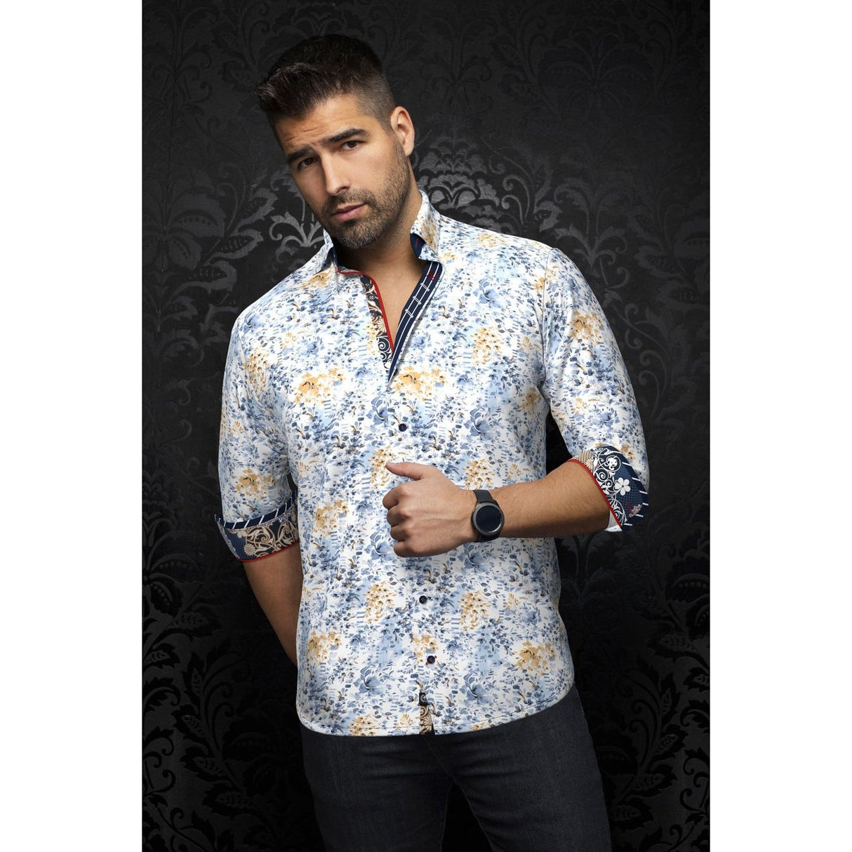 Au Noir Pryse Chemise Extensible Alliant Style Et Performance