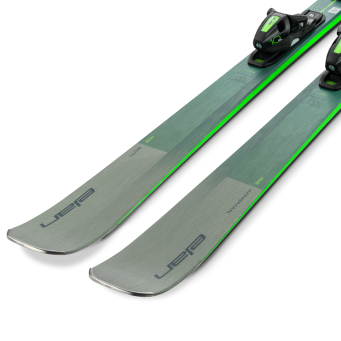 Wingman 80 Ti Ski Réactif Avec Fixations SX EL 10.0 Pour Pistes Damées Conception Équilibrée Et Contrôle Supérieur