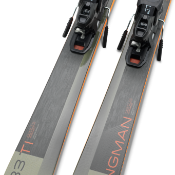 Elan Wingman 83 Ti Ski Avec Fixations ELX11 Pour Carving Précision Et Contrôle Des Carres