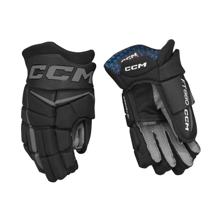 CCM Jetspeed FT 880 JR Gants De Hockey Prêts À Jouer