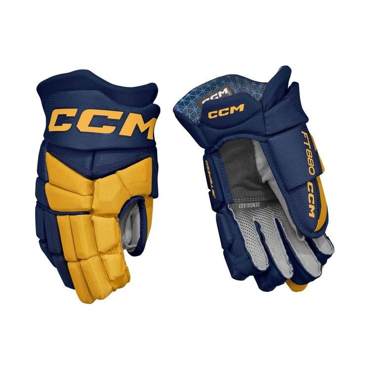 CCM Jetspeed FT 880 JR Gants De Hockey Prêts À Jouer