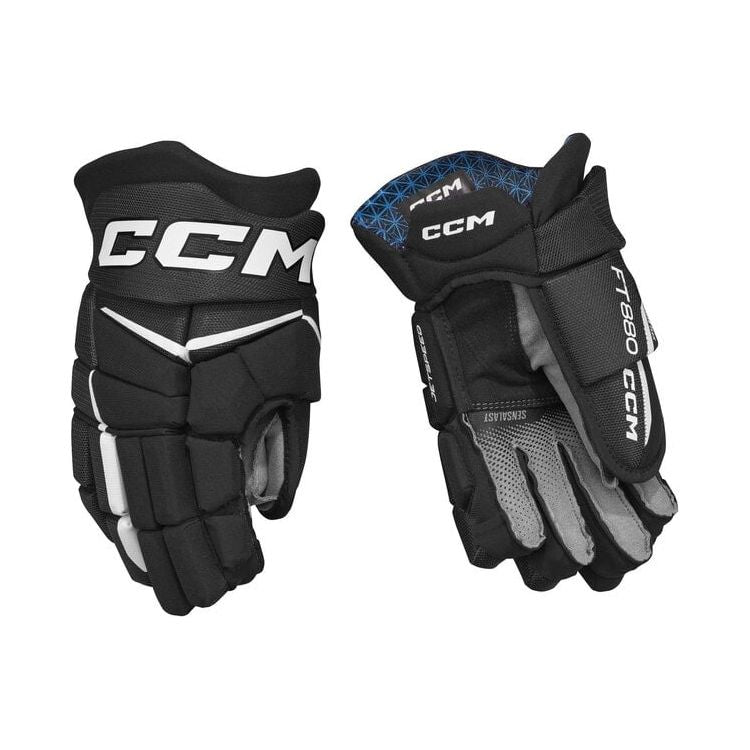 CCM Jetspeed FT 880 JR Gants De Hockey Prêts À Jouer
