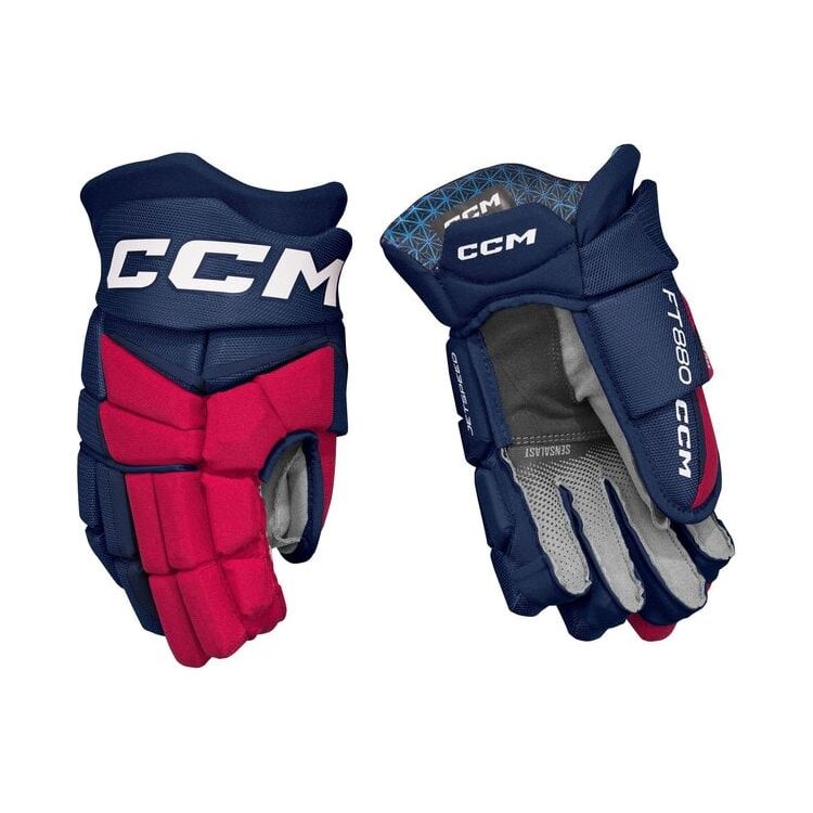 CCM Jetspeed FT 880 JR Gants De Hockey Prêts À Jouer