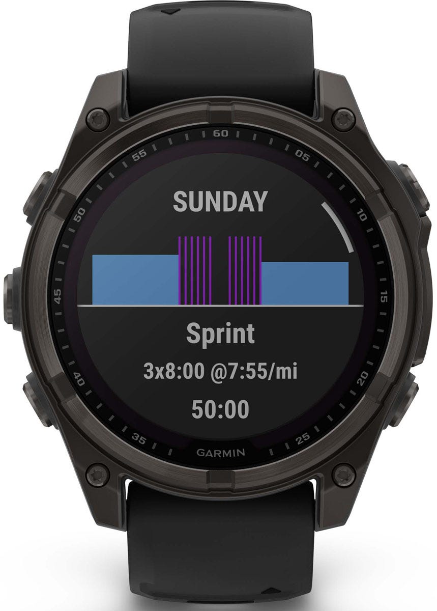 MONTRE GARMIN FENIX 8 47MM SOLAIRE BLK