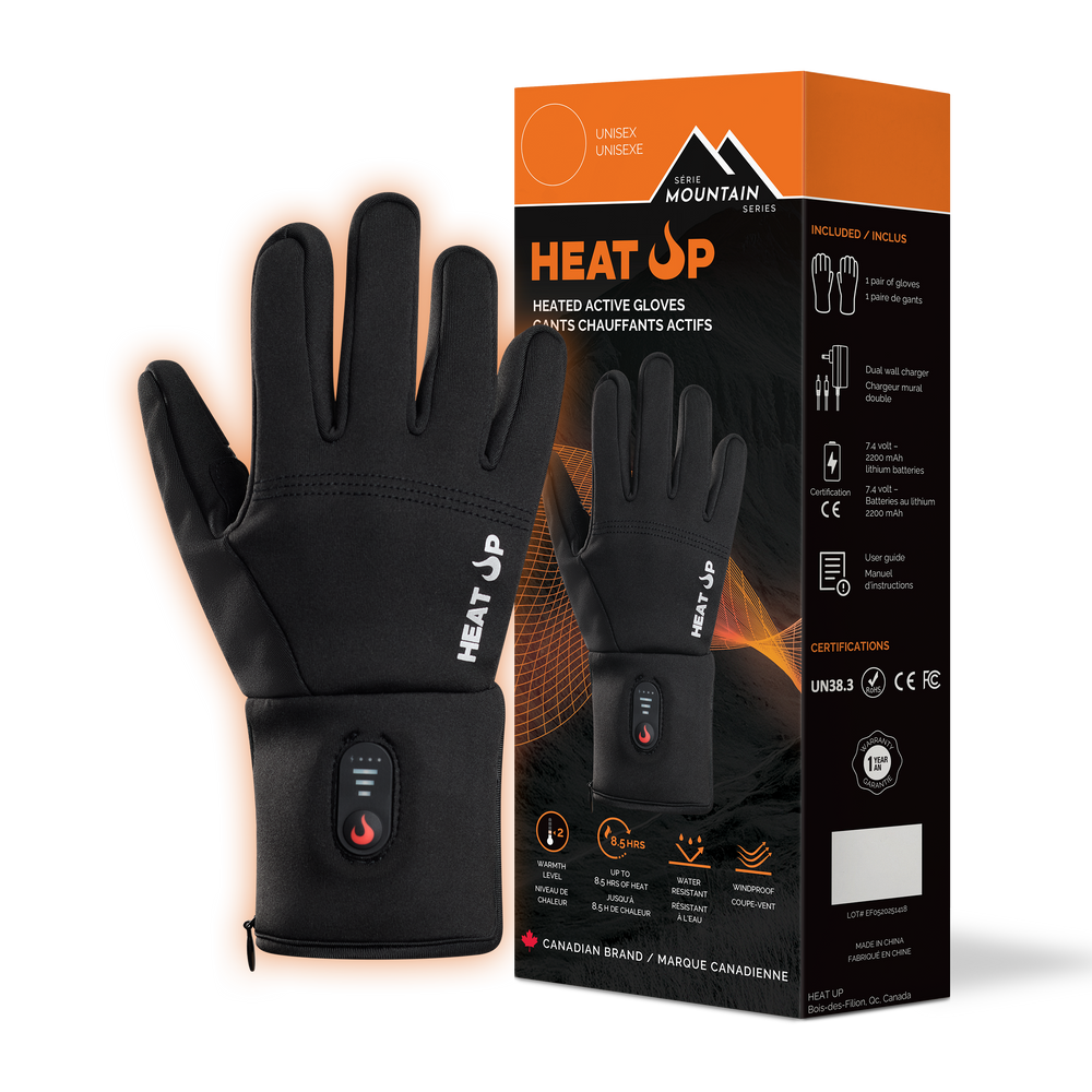 HEAT UP ACTIVE HEATED GLOVES