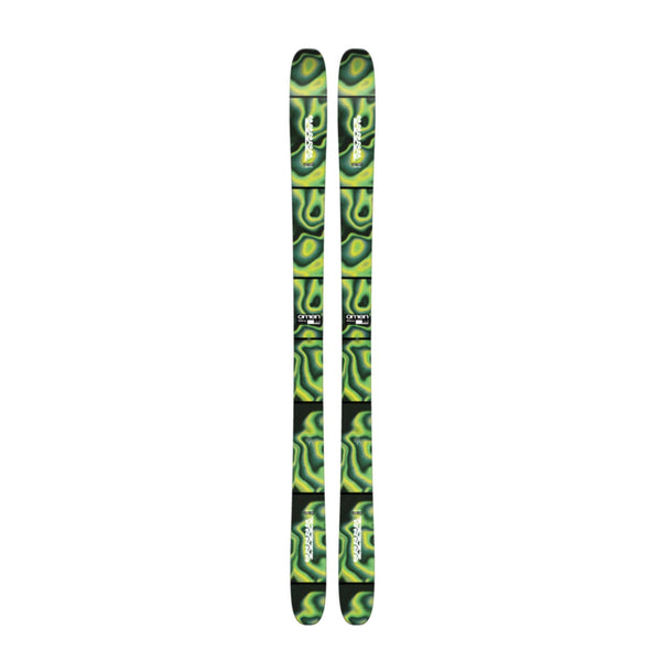K2 Omen 85 Flat Ski Freestyle Park Pipe Performant et Précis