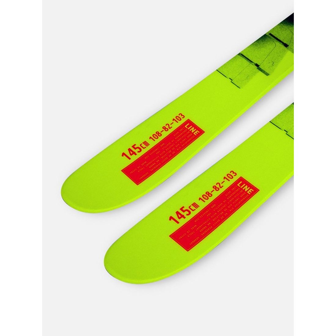 Ski Twin Tips Line Ruckus Flat Jr