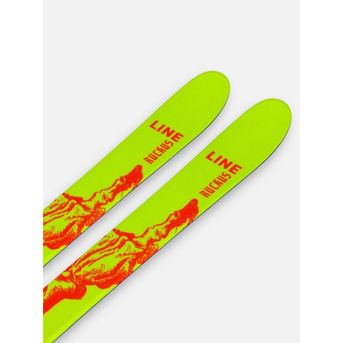 Ski Twin Tips Line Ruckus Flat Jr