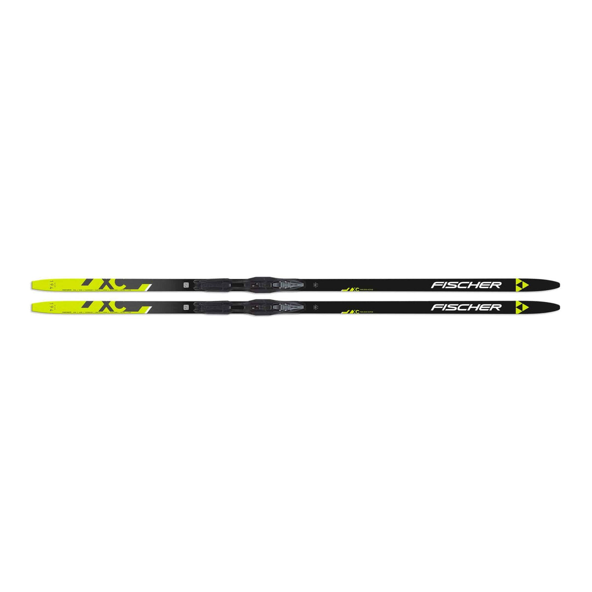 Ski de Fond Fischer Twin Skin Active + Fixation Compact Step In