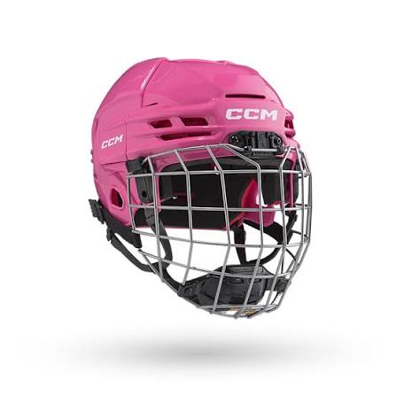 CCM TACKS 70 COMBO YOUTH ONE SIZE PINK HELMET