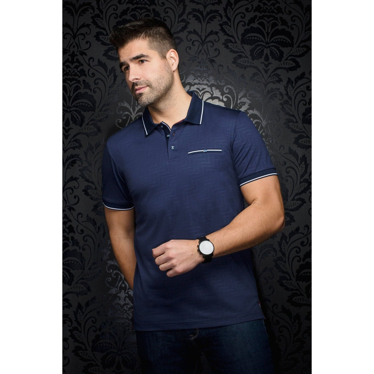 POLO AU NOIR FIORAVANTE