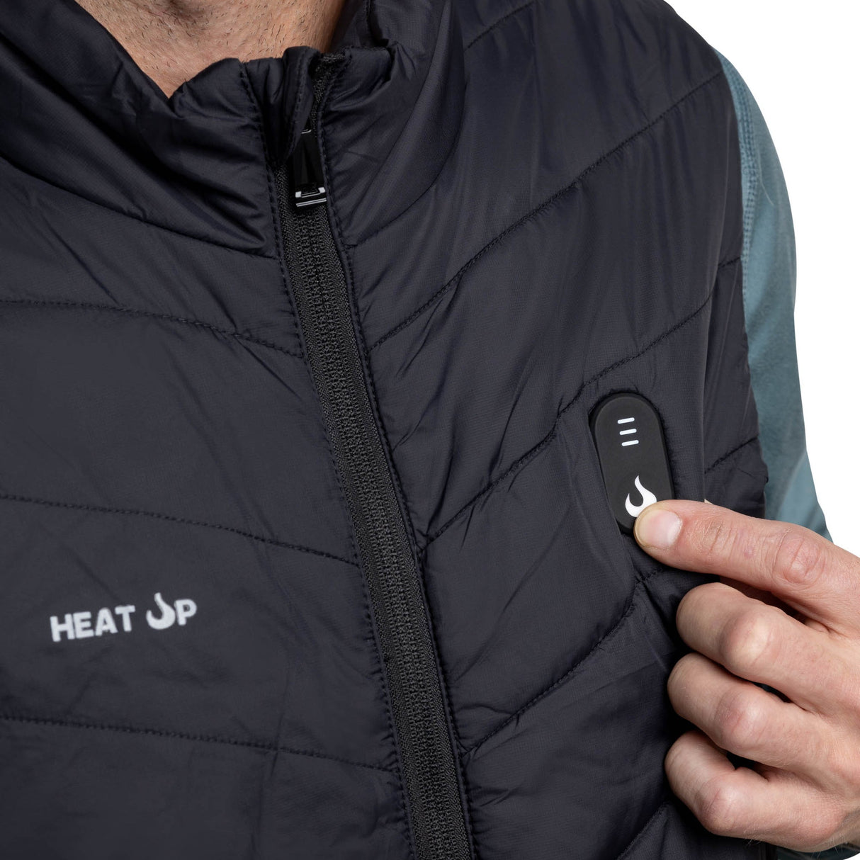 Heat Up Gilet Chauffant Homme Léger et Puissant