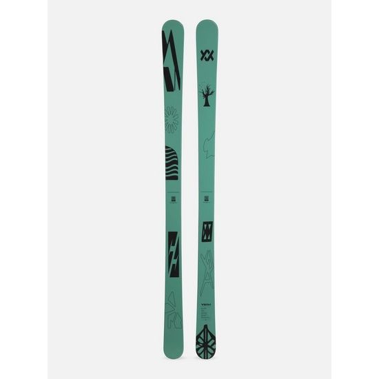 Volkl Revolt 86 Flat Ski 2026 Performance Freestyle Parc Puissant Pour Skieurs
