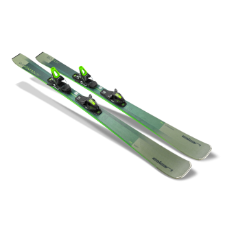 Wingman 80 Ti Ski Réactif Avec Fixations SX EL 10.0 Pour Pistes Damées Conception Équilibrée Et Contrôle Supérieur