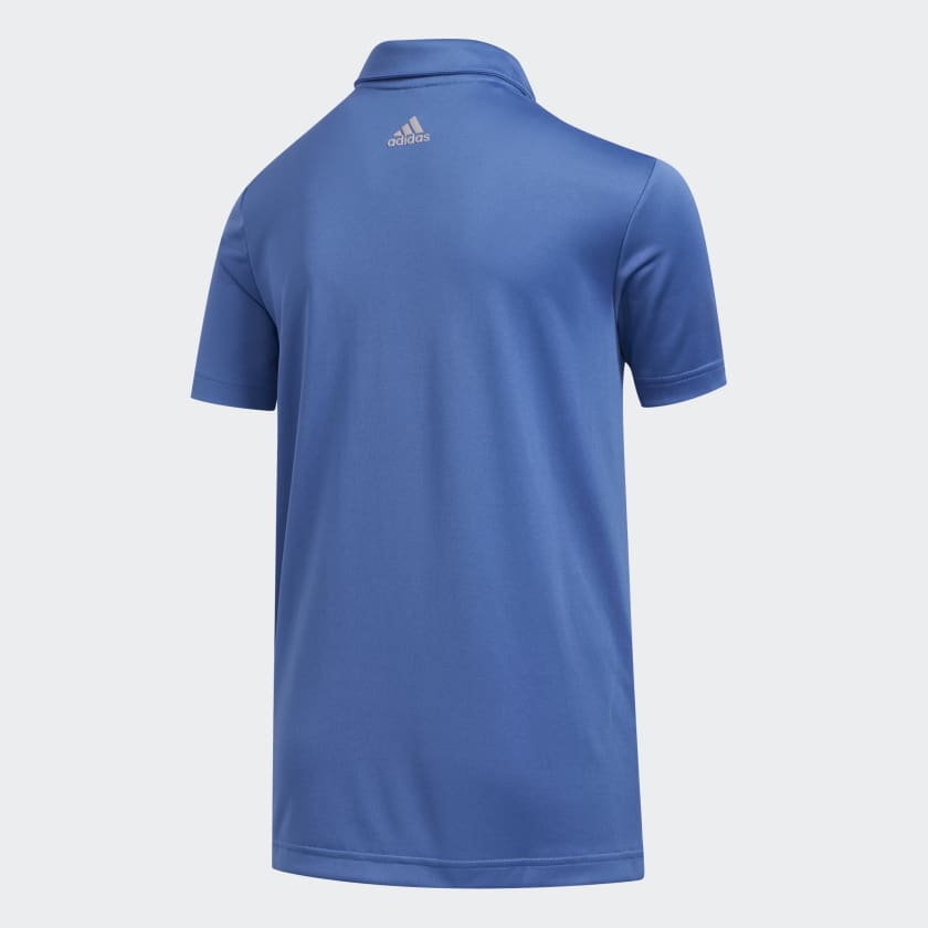 Adidas Polo 3 Stripes Junior Confort et Performance Pour Le Parcours
