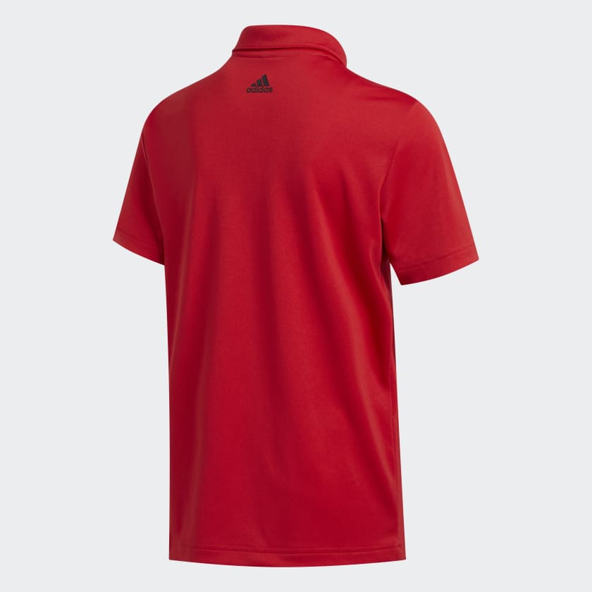 Adidas Polo 3 Stripes Junior Confort et Performance Pour Le Parcours