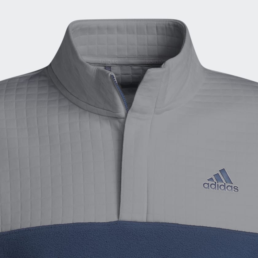 Adidas CHANDAIL Zip Quatre Golf En Molleton Recyclé Pour Performance
