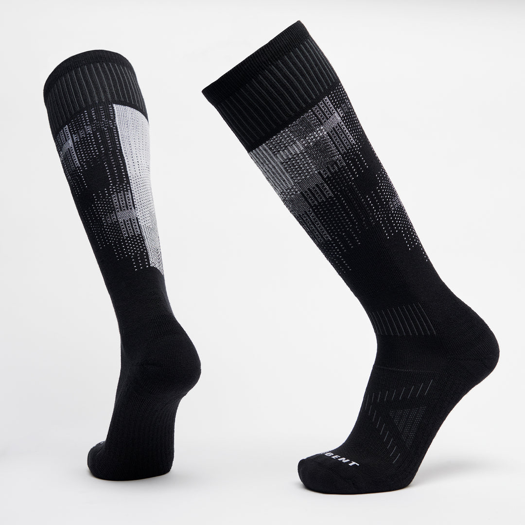 Le Bent Pixel LT Snow Chaussettes de Ski Système Definitive Fit
