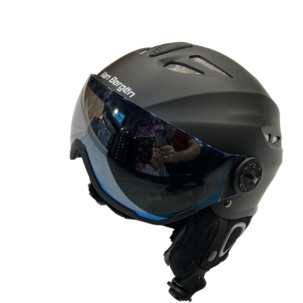 CASQUE DE SKI VAN BERGEN ADULTE VISIERE INTEGREE