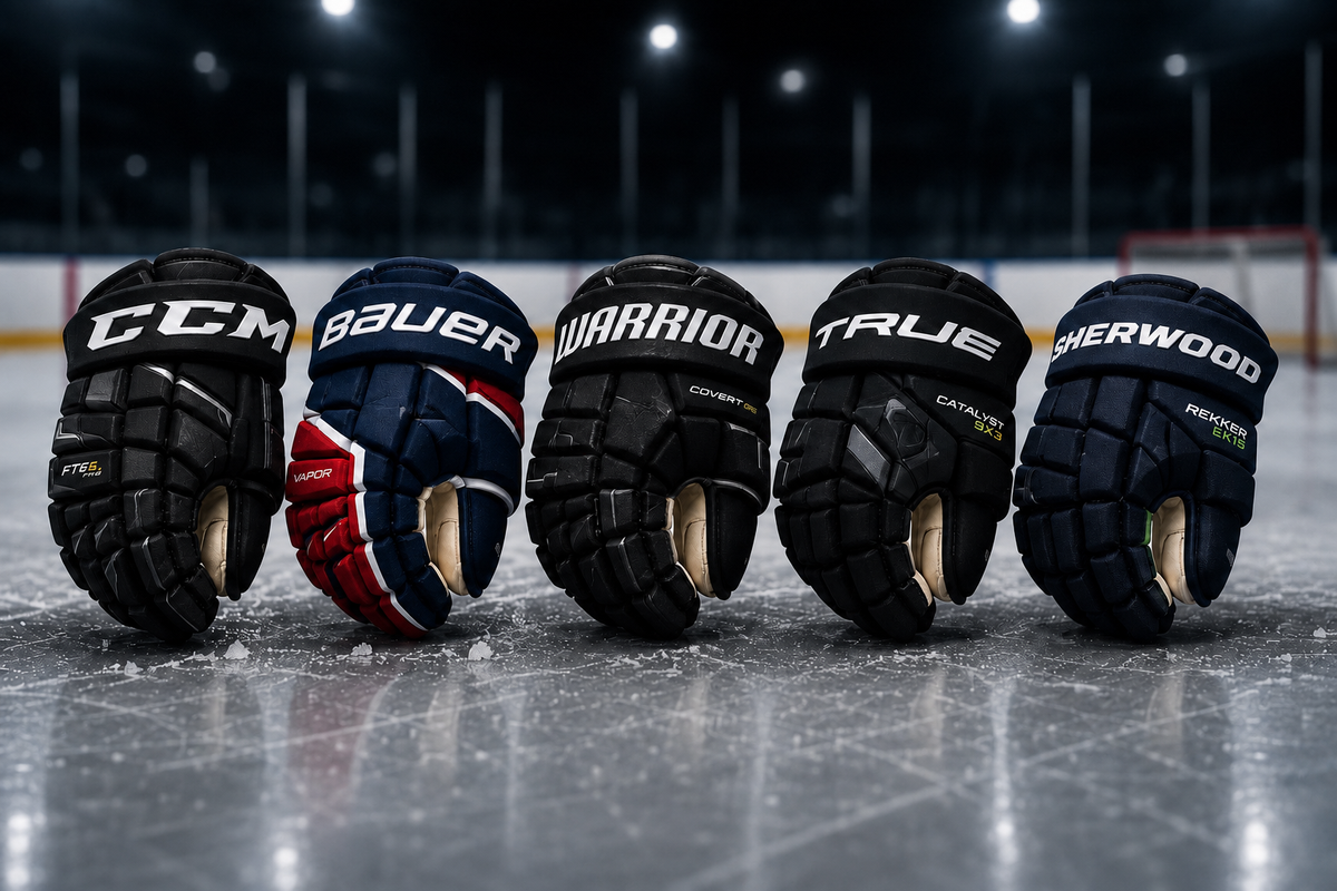 Les meilleurs gants de hockey : guide d’achat