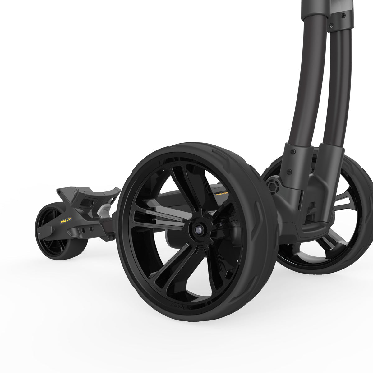 PowaKaddy CT2 Chariot de Golf Ultra Compact 2025 Pliable en 2 Étapes LED Marche et Arrêt Contrôleur de Vitesse