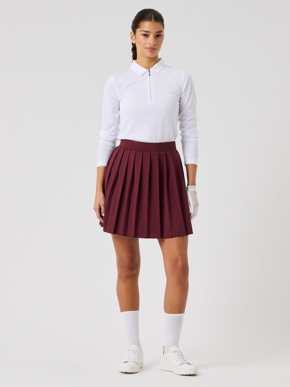 DAILY PLEATED SKORT 45CM