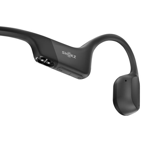 Shokz OpenRun Noir Écouteurs Sans Fil À Conduction Osseuse Léger Et Confortable Premium