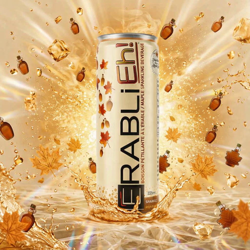 ERABLIEH SPARKLING DRINK MADE WITH MAPLE WATER