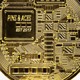 PINS & ACES BITCOIN BALL MARKER