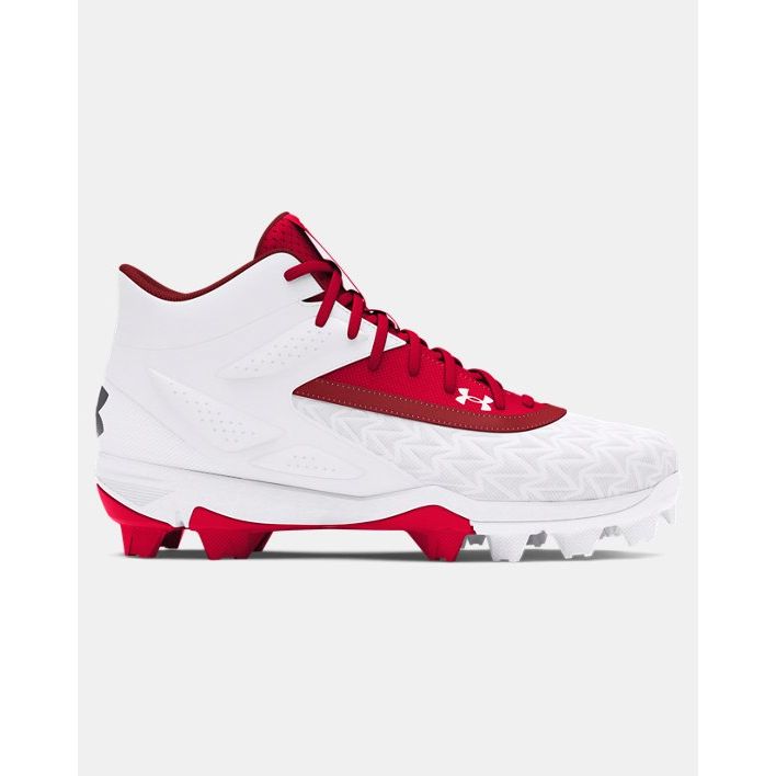 Under Armour Leadoff Mid 3.0 Chaussure Baseball Enfant Adhérence