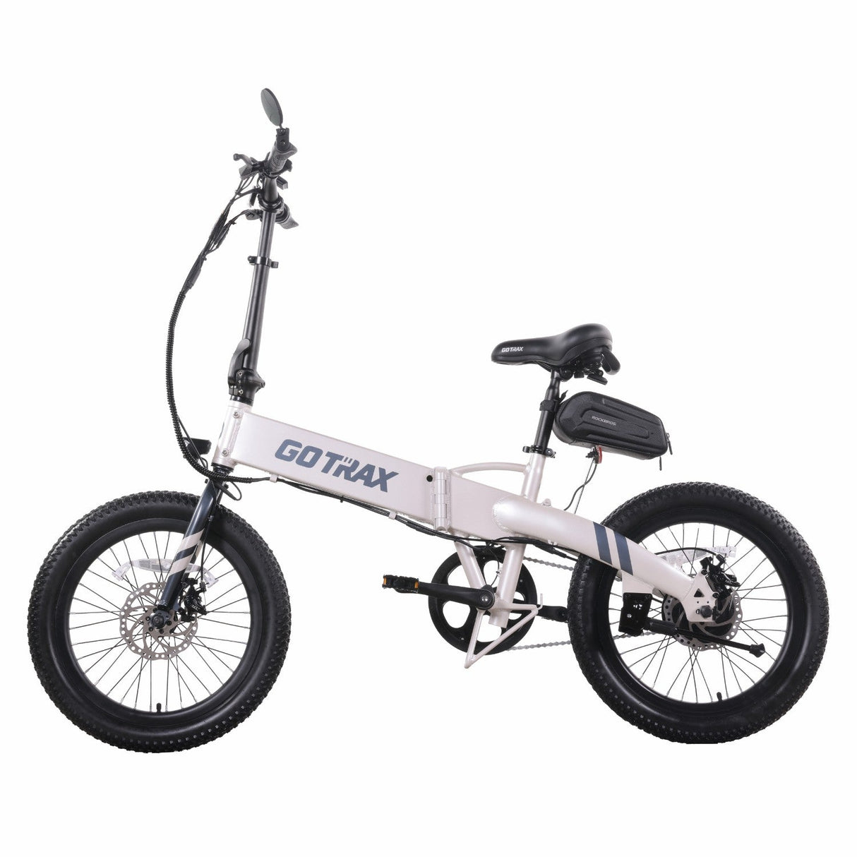 GOTRAX F1 V2 Folding Electric Bike with 48V 10.4Ah High Performance Battery