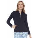 SWING CONTROL LONG SLEEVE POLO SHIRT