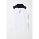 SWING CONTROL SLEEVELESS POLO WITH CONTRAST