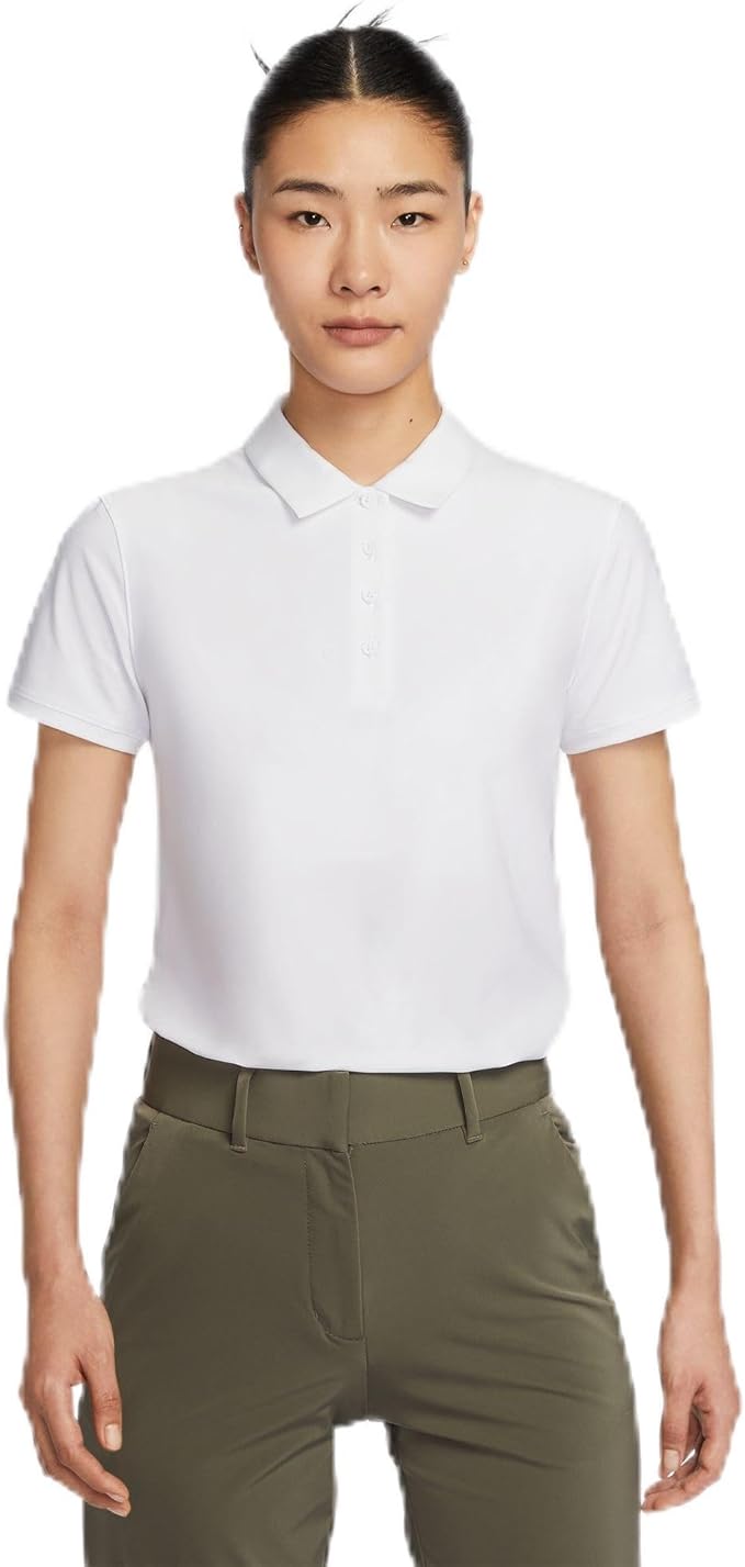 POLO NIKE DRI-FIT VICTORY MANCHES COURTES FEMME