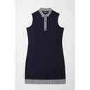 SLEEVELESS SWING CONTROL NECK DRESS