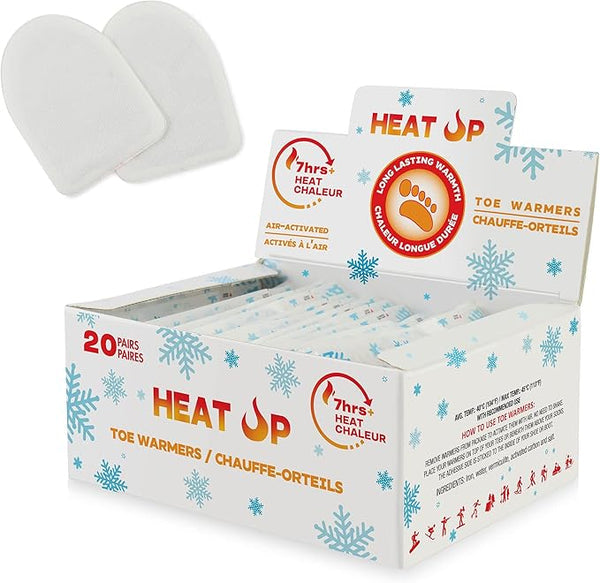 Chauffe-orteils Heat Up (sac de 20 paires)