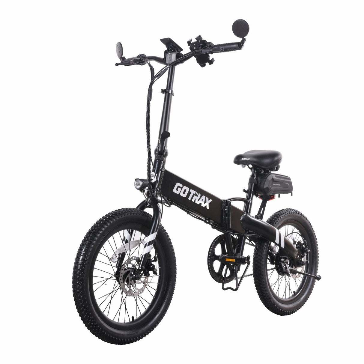GOTRAX F1 V2 Folding Electric Bike with 48V 10.4Ah High Performance Battery