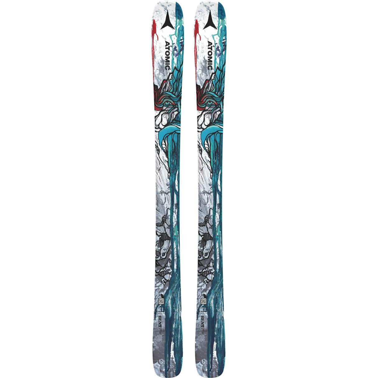Atomic Bent Junior 140 150 Avec Fixations Colt 7 GW Ski Enfant Stable Et Maniable