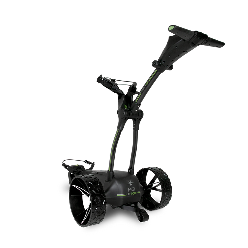 MGI Ai500 Electric Trolley with GPS, 4-inch Touchscreen, and Waterproof Design