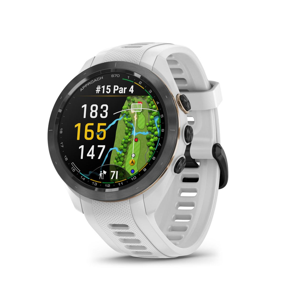 Garmin S70 GPS Sport Watch with Heart Rate Monitor and Pedometer