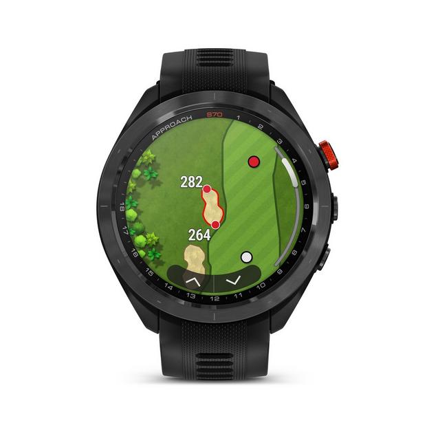 Montre Garmin Approach S70 47 Mm Pour Golf Avec AMOLED