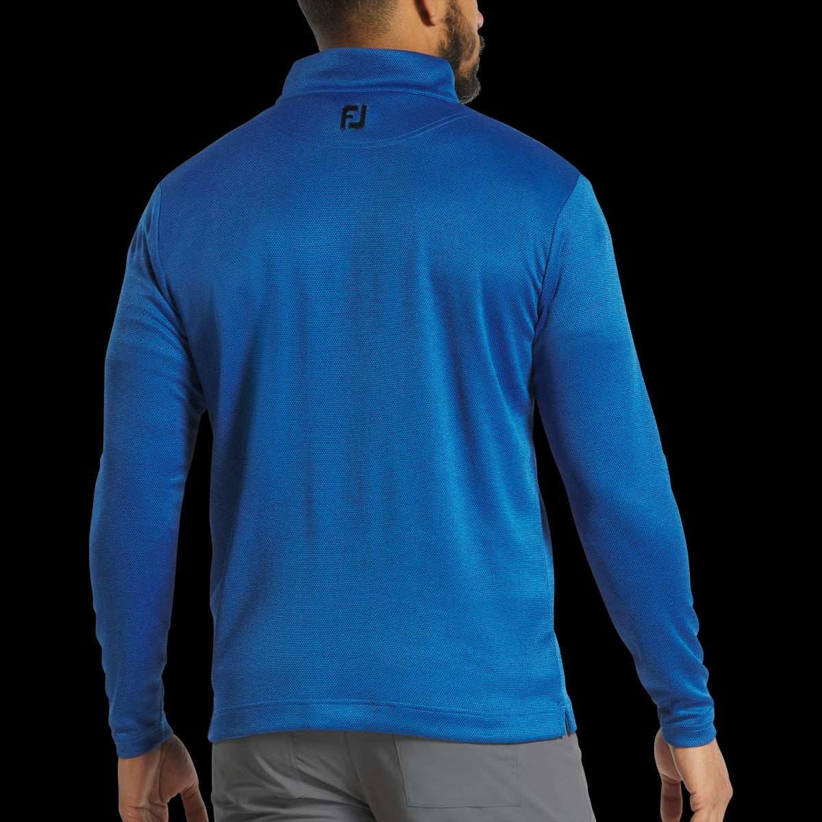 FOOTJOY SPACE DYE DOT MIDLAYER SWEATER