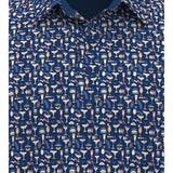 Callaway Polo Cocktail Print Performance Confort Durable Pour Homme