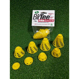 BirTee Pro Speed Pack 8 Tees Golf Tailles Variées Pour Entraînement