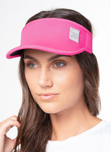 LUCKY IN LOVE LOGO STRETCH VISOR