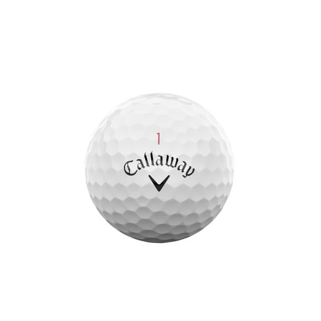 Callaway Balle Chrome Soft 24 Blanc Noyau Ultra Rapide Contrôle