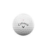Callaway Balle Chrome Soft 24 Blanc Noyau Ultra Rapide Contrôle