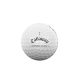 BALLE CALLAWAY CHROME TOUR X WHITE TRIPLE TRACK