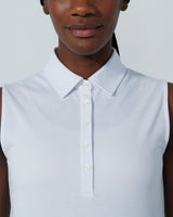WOMEN'S SLEEVELESS POLO DAILY FAIRWAY